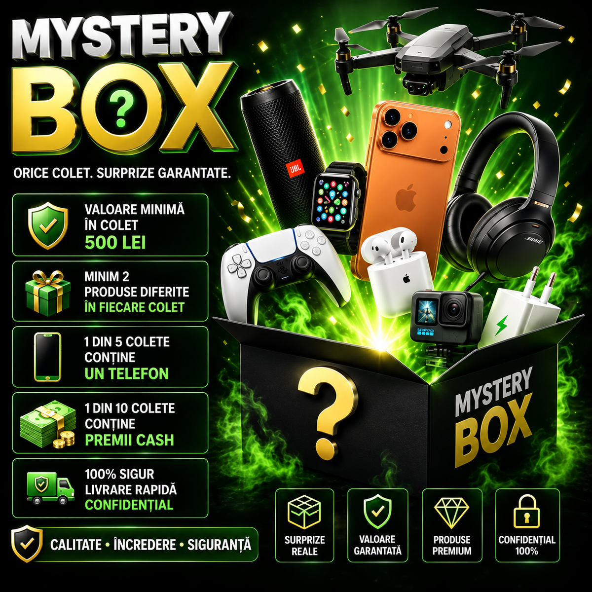 CUTIE Mystery ™ – Cutia Surpriză cu Gadgeturi